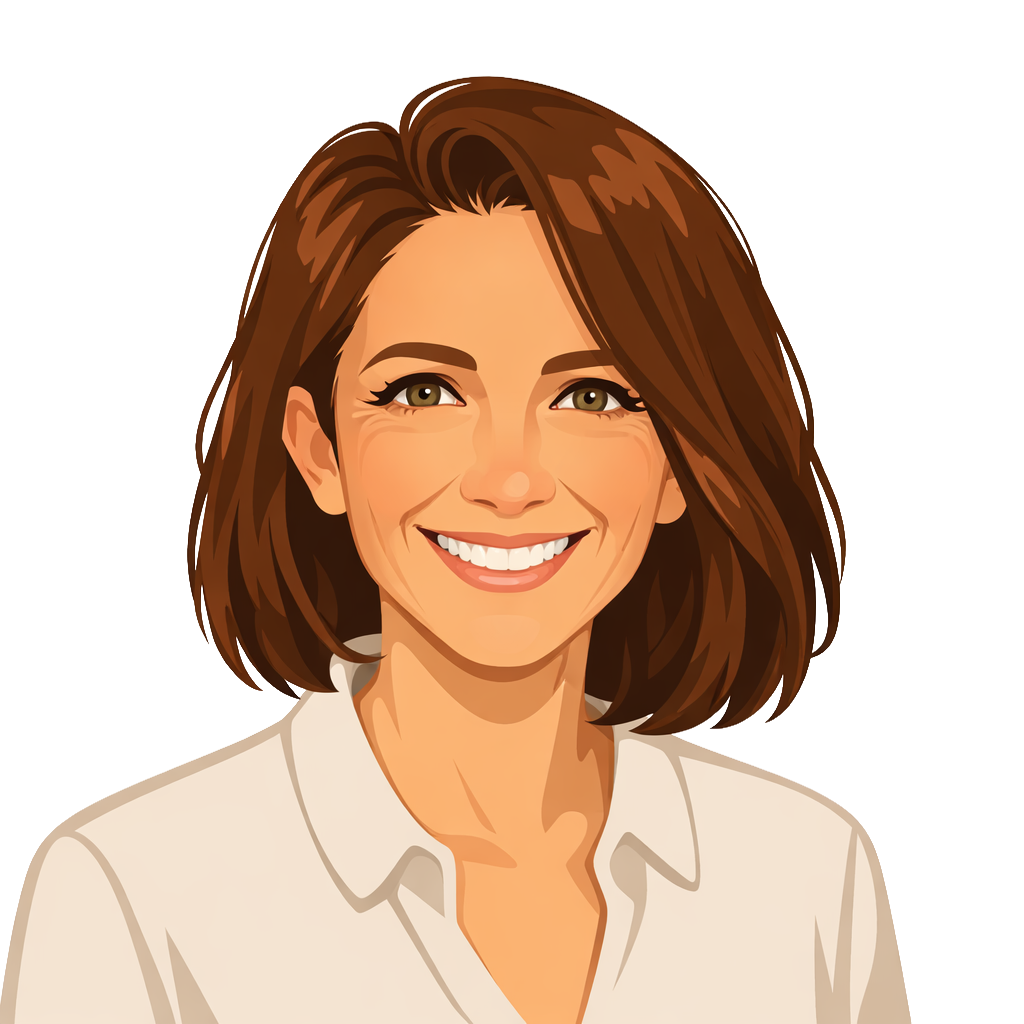 Illustrated portrait of Emma Aiello
